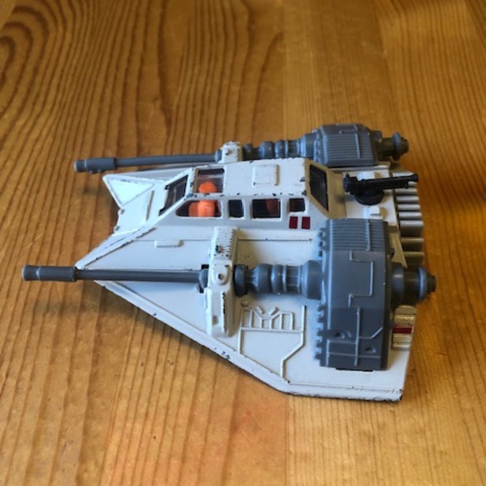 Star Wars vintage 1980 die-cast snow speeder model